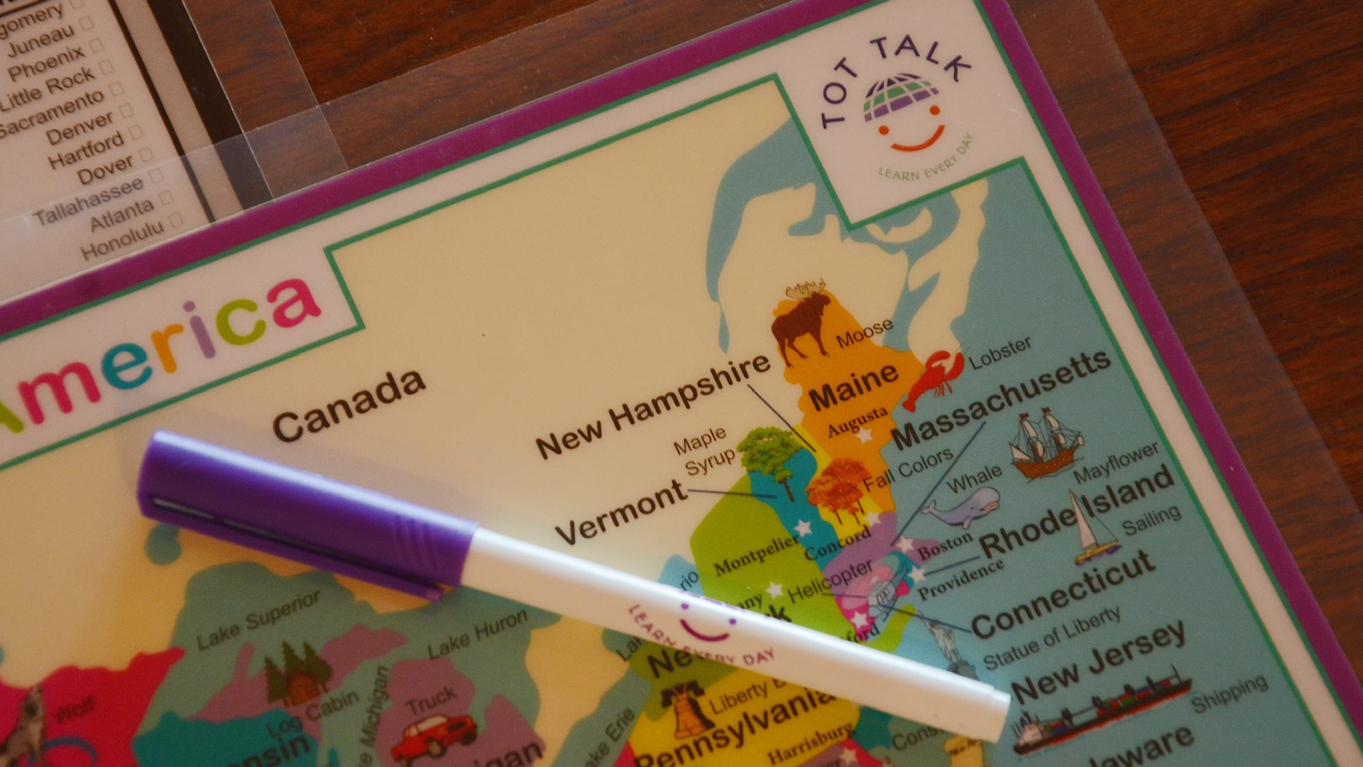 The Downside of Paper Placemats & The Tot Talk Advantage