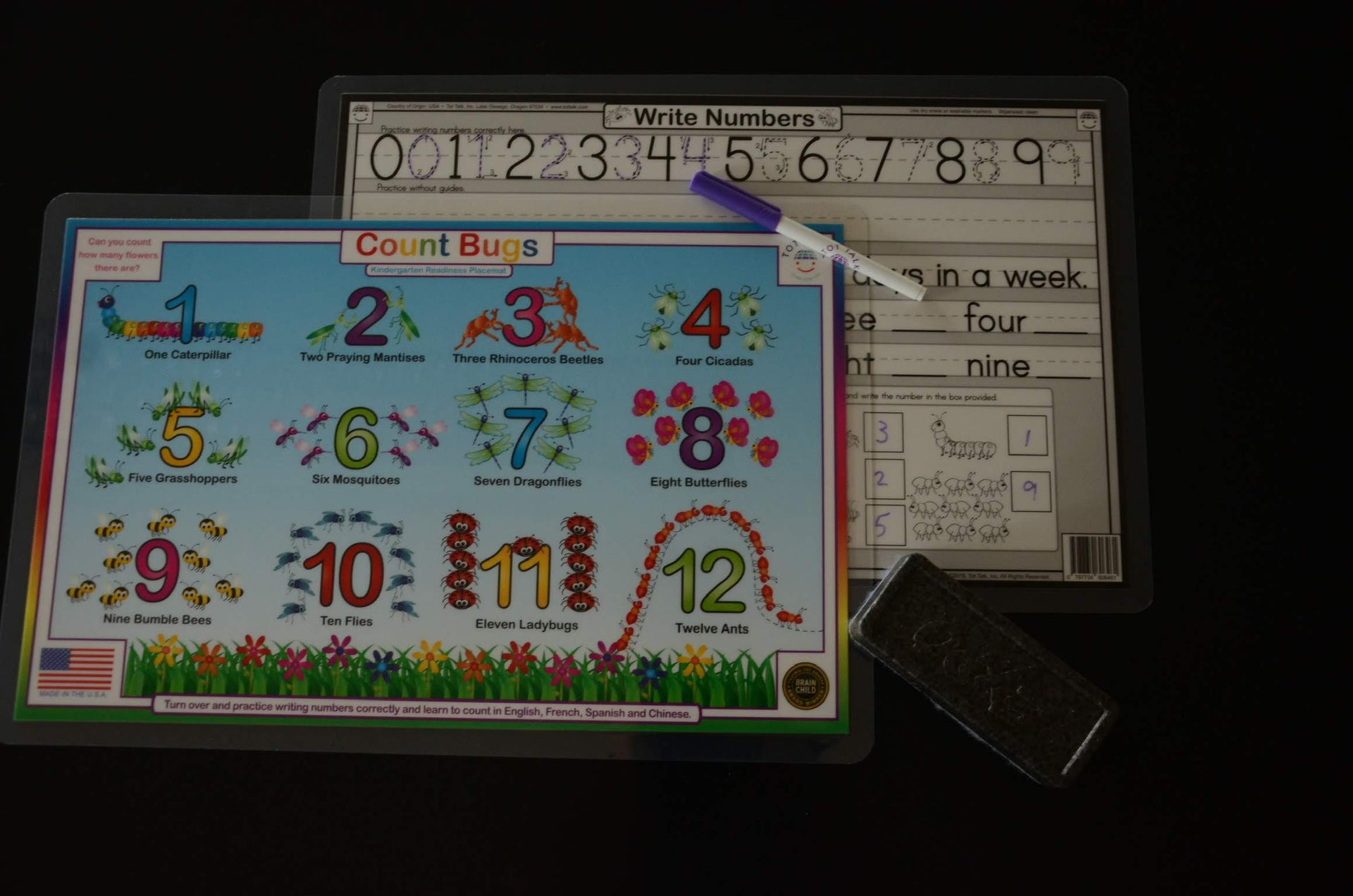 Why Parents Love Tot Talk’s Double-Sided Educational Placemats