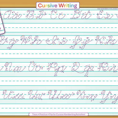 Cursive Writing Placemat