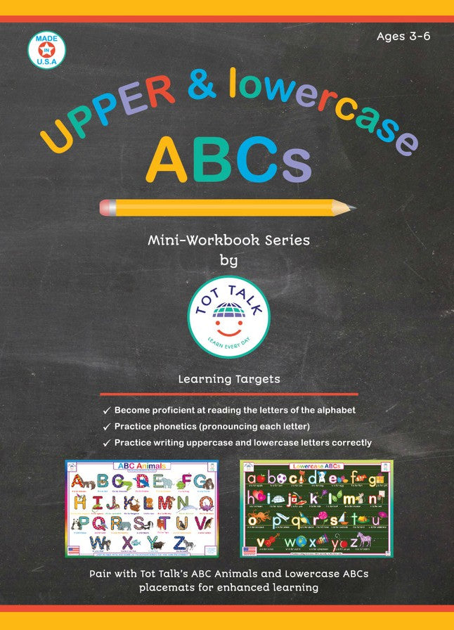 ABCs UPPER & lowercase Mini Workbook