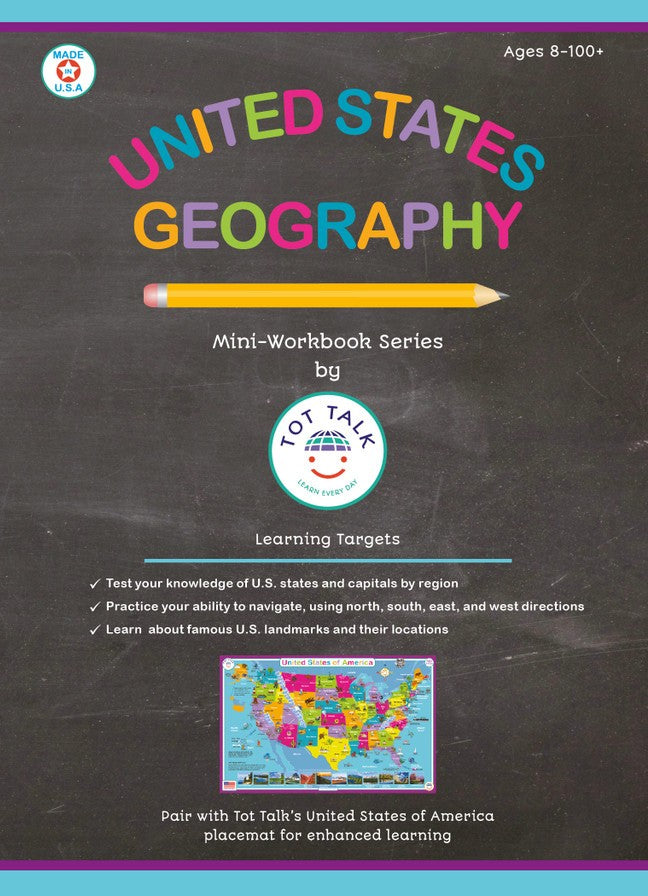 USA Geography Mini Workbook
