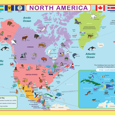 North America Placemat