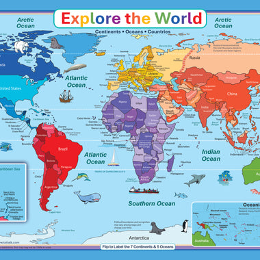 Explore the World Placemat
