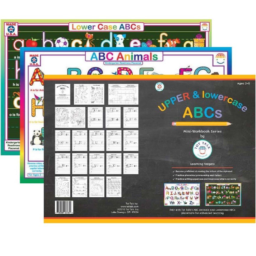 ABCs Mats and Workbook Learning Set