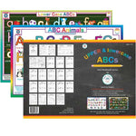 ABCs Mats and Workbook Learning Set