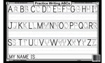 Practice Writing ABCs Placemat
