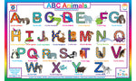 ABC Animals Placemat