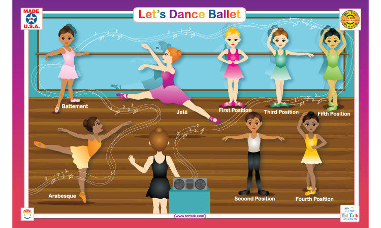 Ballet Dance Placemat