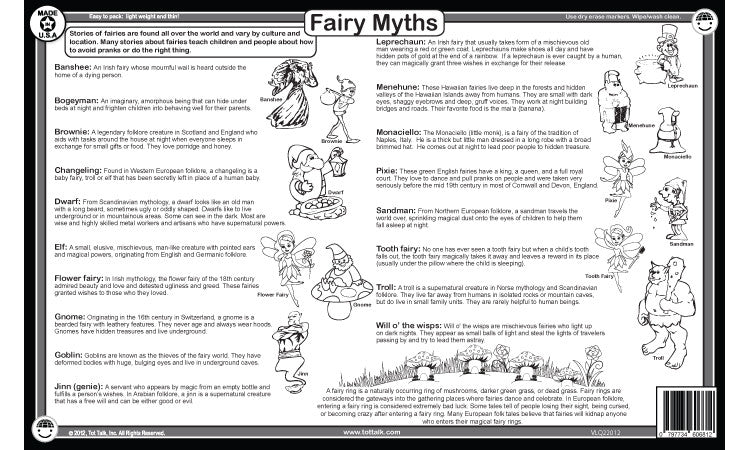 Fairyland Placemat - CLEARANCE