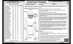 Let's Play Football Placemat