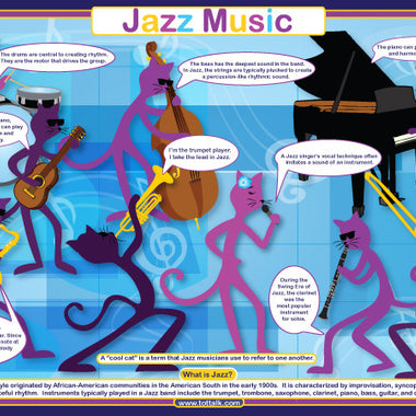 Jazz Music Placemat
