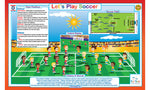 Let's Play: Soccer Placemat