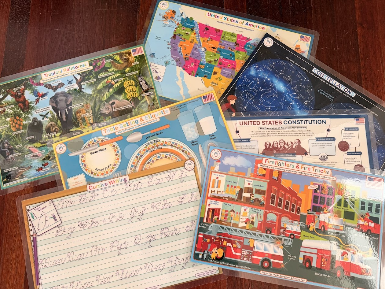 Why Educational Placemats Work for Everyday Learning