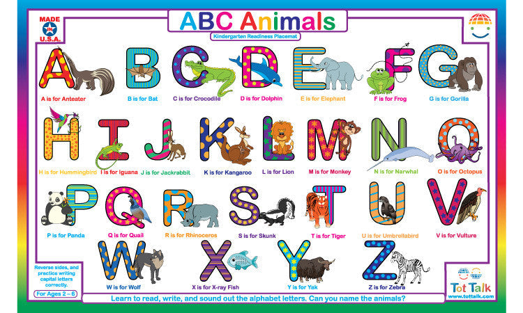 ABCs Mats and Workbook Learning Set