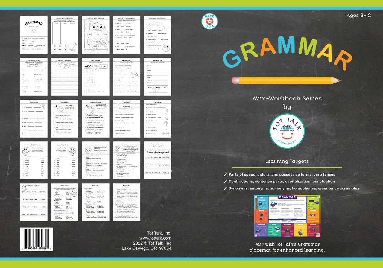Elementary Learning Set with Workbooks and Markers