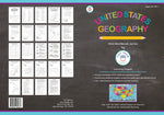 USA Geography Workbook and Placemat Gift Set Bundle