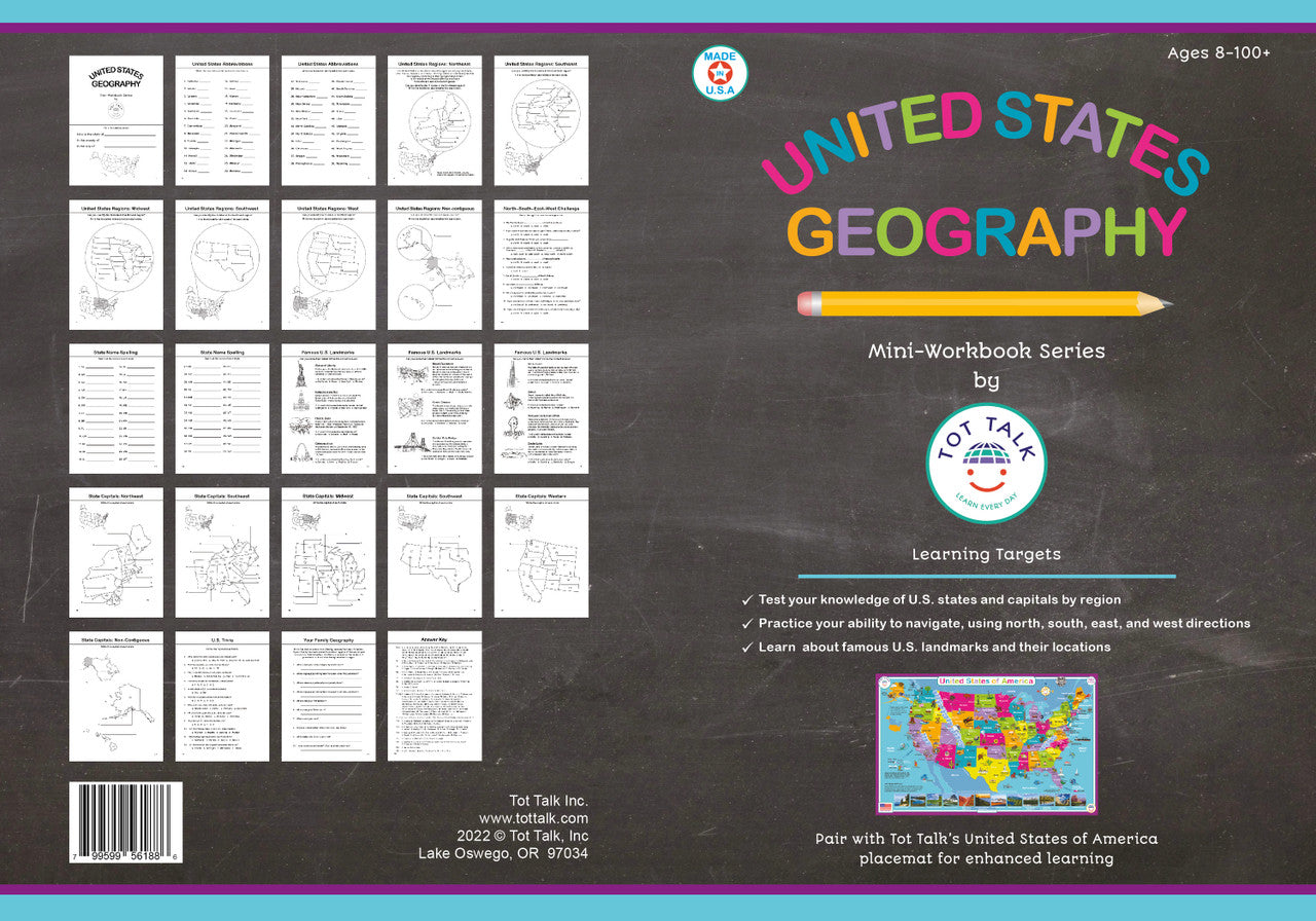 Elementary Learning Set with Workbooks and Markers
