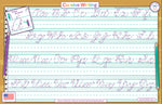 Cursive Writing Placemat