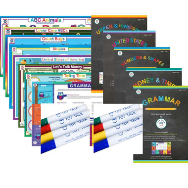 Full Learning Set with Workbooks and Markers