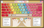 Learn to Type Placemat