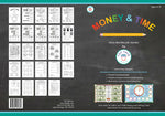 Money and Time Workbook and Placemat Gift Set Bundle