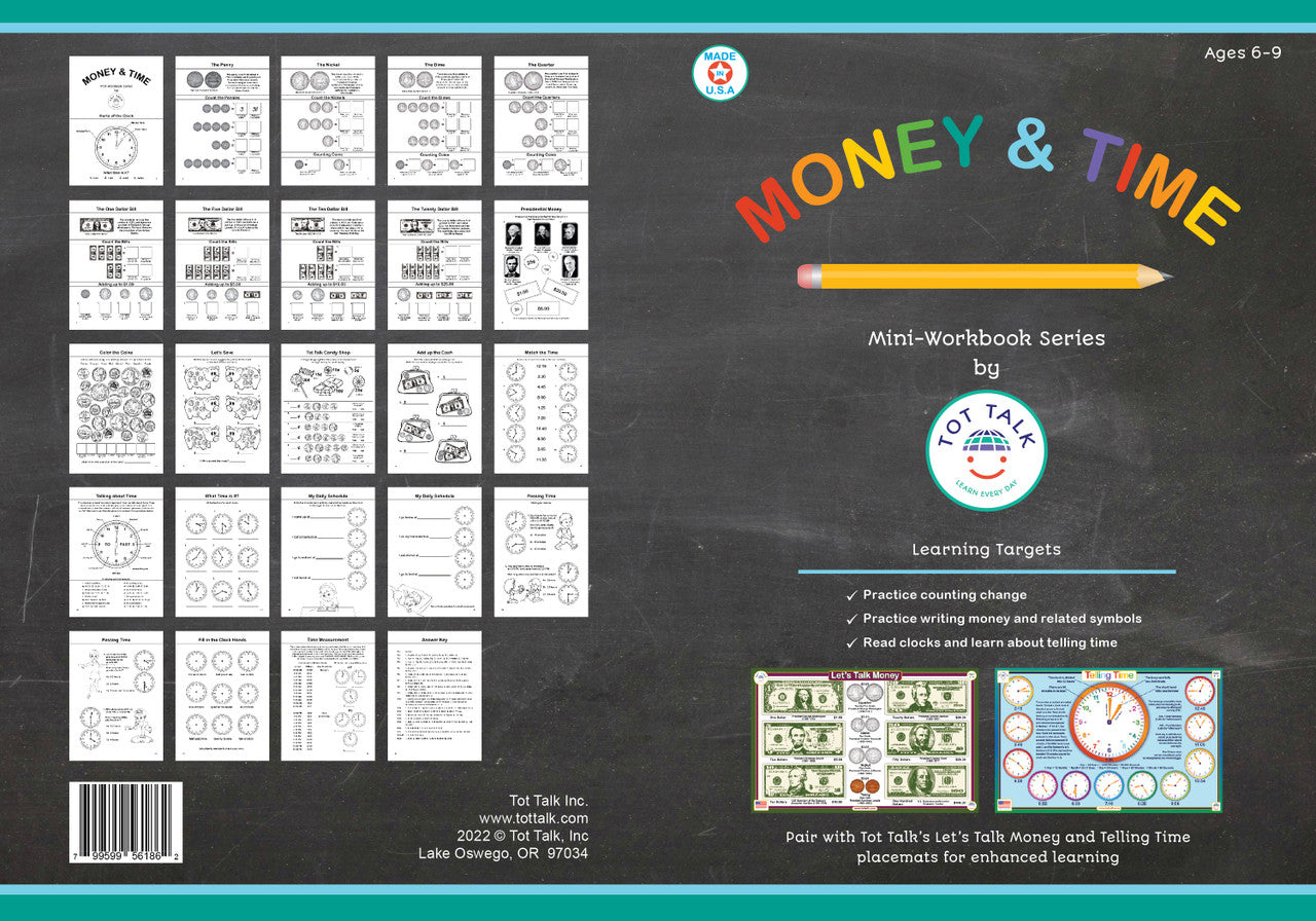 Elementary Learning Set with Workbooks and Markers