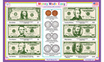 kids money learning placemat teaching coins and dollar values Tot Talk
