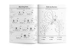 Numbers & Shapes Mini Workbook for kids ages 3–6 by Tot Talk – early math, number tracing and shape learning activity book
