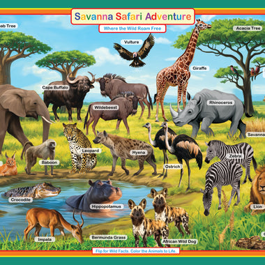 Savanna Safari Placemat