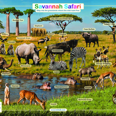 Savanna Safari Placemat