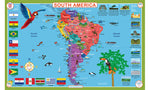 Continents and Countries Geography Learning Set