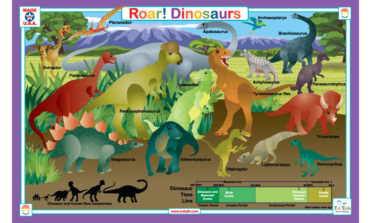 Roar! Dinosaur Placemat