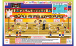 Let's Play: Basketball Placemat
