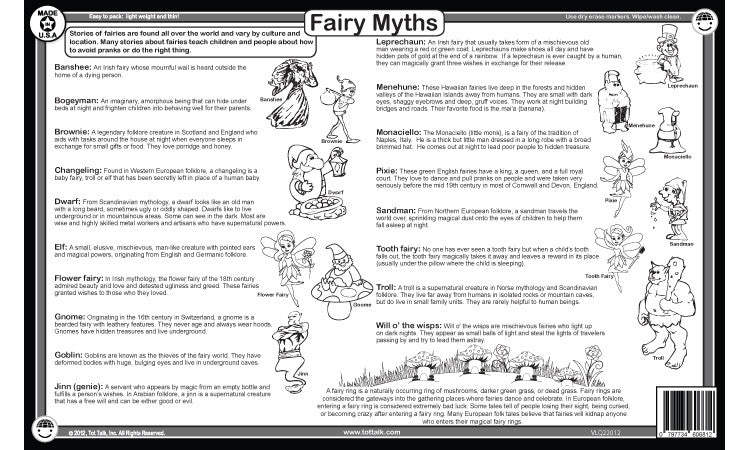 Welcome to Fairyland Placemat