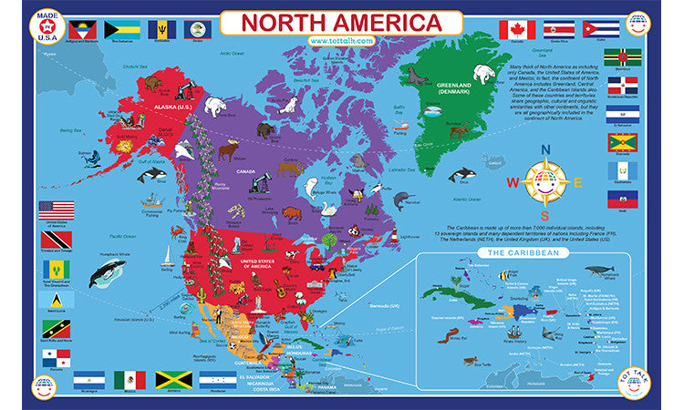 North America Placemat