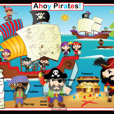 Ahoy Pirates Placemat