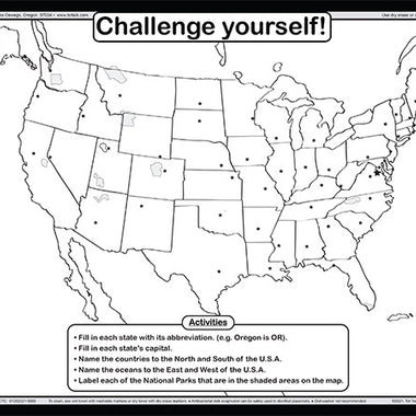 United States of America Placemat