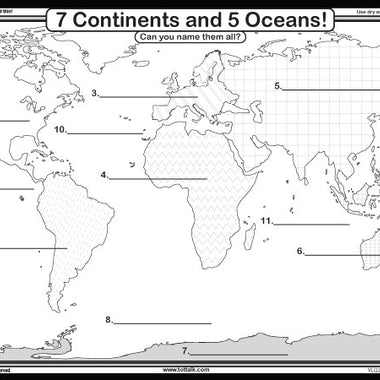 Explore the World Placemat